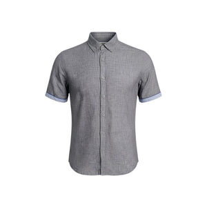 Heritage Report Collection Slim-Fit Short Sleeves Linen Shirt Men’s Medium